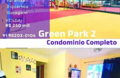 CS046 - Apartamento com 3 quartos para Venda no Cond. Green Park 2