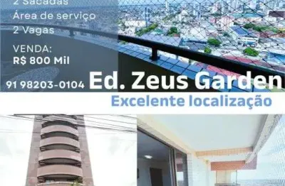 Ap com 132m2 - 3 suítes à Venda no Marco - Edifício Zeus Garden – R$ 800 Mil
