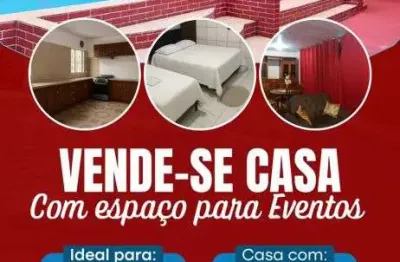 Venda casa com piscina e salao de festa proximo avenida augusto montenegro