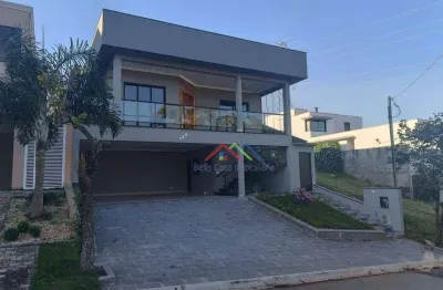 Casa com 4 dormitórios, 300 m² - venda por r$ 2.800.000 ou aluguel por r$ 13.950/mês - condomínio vale das águas - bragança paulista/sp