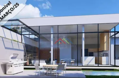 Casa com 3 dormitórios à venda, 230 m² por r$ 2.500.000  - residencial euroville ii  bragança paulista/sp