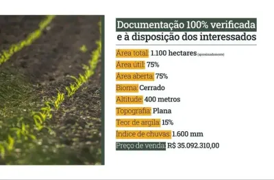 Chácara / sítio à venda na Indefinido, Centro, Alto Araguaia