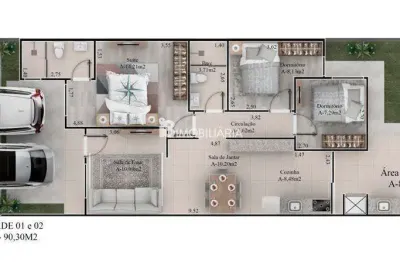 Casa com 3 quartos à venda na Indefinido, Parque Verde, Cascavel