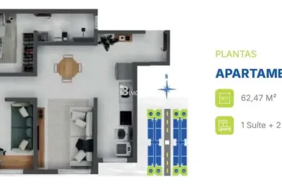 Apartamento com 3 quartos à venda na Rua Jacob do Bandolin, Brasília, Cascavel