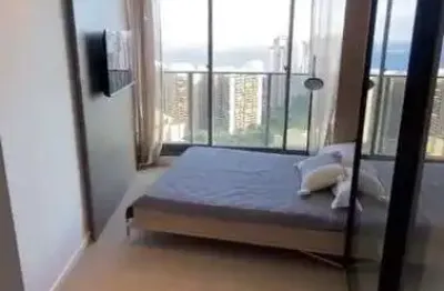 Apartamento para venda possui 40 metros quadrados com 1 quarto na barra da tijuca