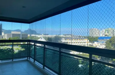 Apartamento com 115 metros 4 quatos na barra da tijuca - reserva jardim