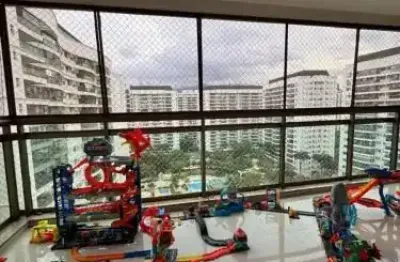 Apartamento  com 96 metros quadrados no cidade jardim - barra da tijuca