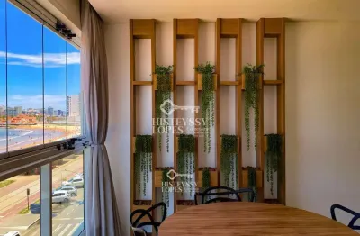 Apartamento com 3 quartos à venda na avenida beira mar, 2022, praia do morro, guarapari por r$ 1.890.000