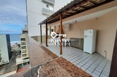 Cobertura com 5 quartos à venda na jacy de oliveira, 23, praia do morro, guarapari por r$ 1.200.000