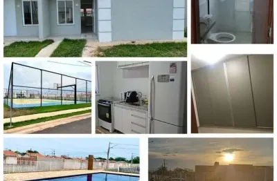 Condomínio athenas casa 2 quartos 1 suíte loteamento bom jesus - cuiabá - mt
