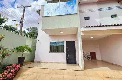 Sobrado a venda 3 quartos sendo 1 suíte no bairro jardim califórnia - cuiabá - mt