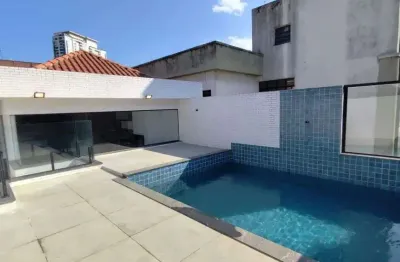 Sobreposta duplex NOVA, 4 suítes, piscina e espaço gourmet !!