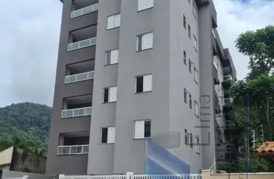 Ubatuba, centro - apartamento mobiliado com 02 dormitórios, sendo 01 suíte e área de lazer.