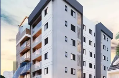 Ubatuba, itaguá - apartamento em construção com 03 dormitórios, sendo 01 suíte.