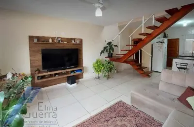 Ubatuba, horto - casa sobrado geminado com 02 suites com ponto comercial.