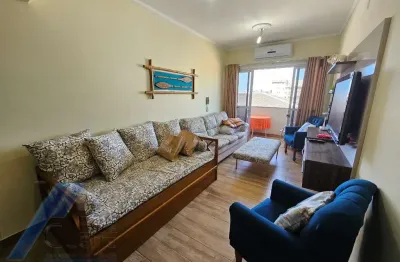 Ubatuba, centro - apartamento com 2 dormitórios sendo 01 suite, mobiliado.