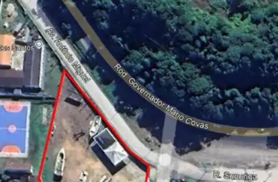 Ubatuba, lazaro- terreno aterrado e murado com 2.707 m2, aterrado e murado, documentação de escritura.