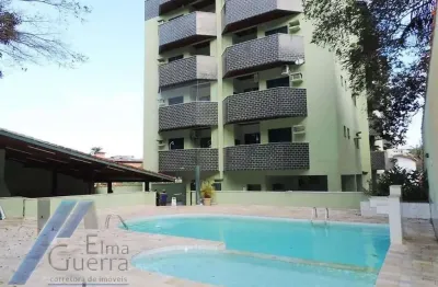 Ubatuba, praia grande - apartamento com 02 dormitórios sendo 01 suíte e área de lazer.