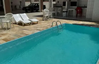 Ubatuba, tenório - apartamento mobiliado com 02 dormitórios sendo 01 suíte e área de lazer.