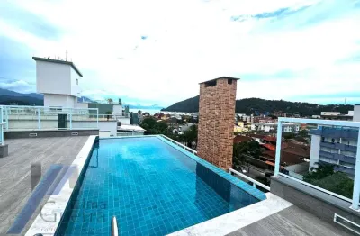 Ubatuba, itaguá - apartamento novo com 02 dormitórios sendo 01 suíte, bem localizado com área de lazer.