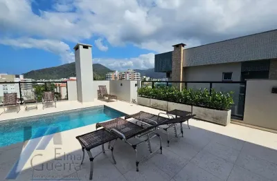 Ubatuba, tenório - apartamento mobiliado com 03 suítes e área de lazer.