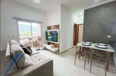 Ubatuba, estufa ii - apartamento com 02 , sendo 01 suíte e área de lazer em local tranquilo.