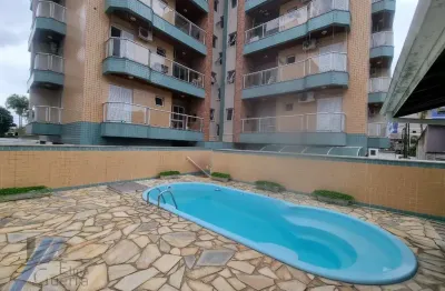 Ubatuba, itagua - apartamento com 02 dormitórios sendo 01 suíte e área de lazer.