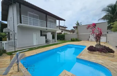 Ubatuba, condomínio ubatuba country - casa com 03 suítes e área de lazer.