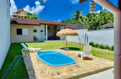 Ubatuba, toninhas - casa mobiliada com 02 dormitórios, sendo 01 suíte.