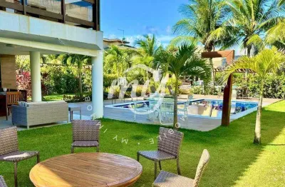 Guarajuba| casa duplex com 280m²| 5 suítes| 4 vagas