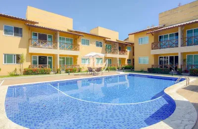 Guarajuba| village térreo com 70m²| 2 dormitórios| 1 vaga