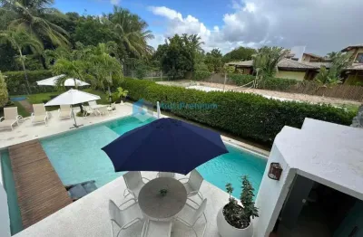 Praia do forte| mansão 500 m2| 6 suítes| 300 m da villa| condomínio pé na areia