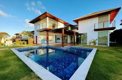 Praia do forte| casa luxuosa| 402 m2| 5 suítes| 5 vagas| área gourmet| piscina