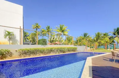 Itacimirim| village duplex 125m²| pé na areia| 3 dormitórios| 1 vaga| mobiliado