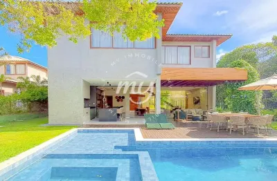 Praia do forte| casa 360 m2| 5 suítes| 6 vagas| garden| piscina | área gourmet