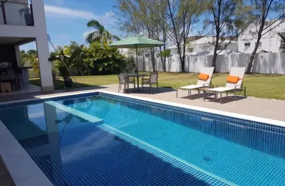 Buraquinho | casa com 630 m²| 5 suítes | 4 vagas | lauro de freitas