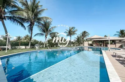 Itacimirim| village térreo 70 m²| 2 suítes| mobiliado| 2 vagas| pé na areia| praia da espera