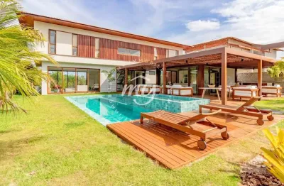 Praia do forte| casa duplex 326m²| mobiliada| 5 suítes| 3 vagas| piscina