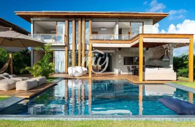Praia do forte| casa duplex com 570m²| mobiliada| 5 suítes| 4 vagas|