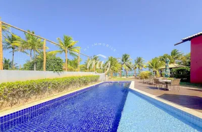 Itacimirim| village duplex pé na areia| 120m²| 3 suítes| 1 vaga| mobiliado
