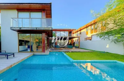 Praia do forte| casa duplex alto padrão com 463m²| 5 suites| mobiliada| no piscinas naturais