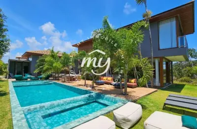 Praia do forte| casa duplex com 266m²| mobiliada| 4 suítes| 4 vagas| praia bella