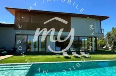 Praia do forte| casa duplex com 266m²| mobiliada| 4 suítes| 4 vagas| praia bella