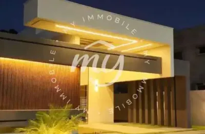 Abrantes| casa com 158m²| 4 suites| piscina privativa| no alphaville litoral norte 2