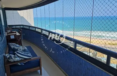 Jardim armação| apartamento com 71m²| mobiliado| vista mar| 2 dormitórios| 1 vaga