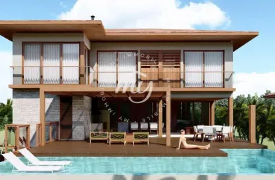 Praia do forte| casa duplex em construção| 586m²| 6 suites| piscina| area gourmet