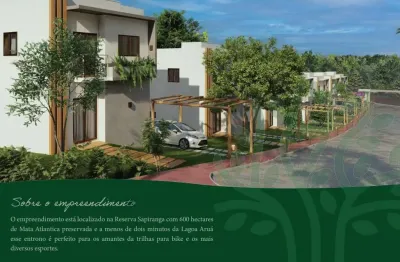 Reserva sapiranga| évora| casas duplex com 74m²| 3 dormitórios| 2 vagas