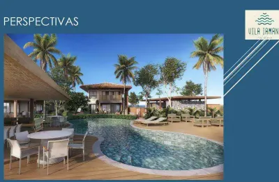 Itacimirim| village térreo com 80m²| garden| 2 suites| 2 vagas| na praia da espera