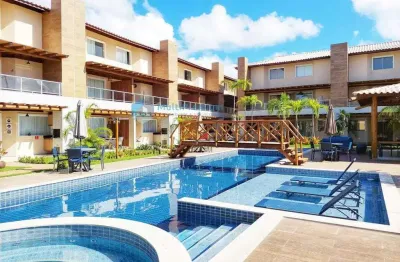 Itacimirim| village triplex 136 m2| 5 dormitórios| 2 vagas| na praia do surf