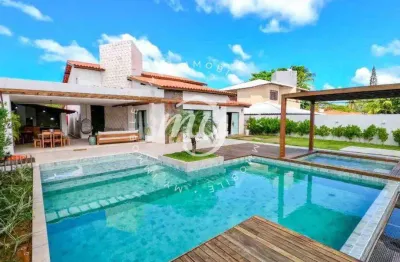 Guarajuba| casa duplex| 260m²| a 150m da praia| 6 dormitórios| piscina e area gourmet